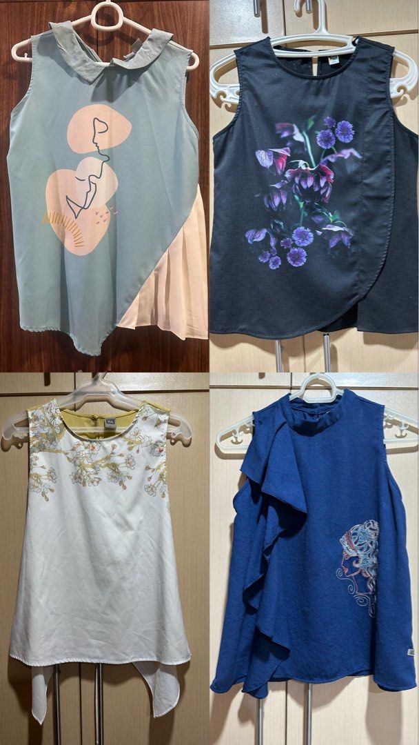 Bayo, RAF, Plains& Prints Take all (Category: Blouses) located in Quezon City. Submitted by panderella02 (Listing ID 1462854162, Image 3). Description: Take all for ₱2,500! Bayo Tops - Small RAF - Medium Plains & Prints - Medium.
