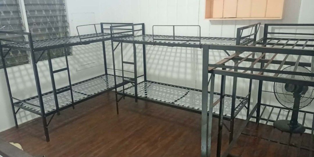 Bed double deck Military spring bed frame (Category: Bed Frames & Mattresses) located in Manila. Submitted by swiftwhale.5a7586 (Listing ID 1462743507, Image 1). Description: DIRECT MESSAGE ME FOR MORE DETAILS ! STARTTING PRICE 750 ORDINARY FOAM MATTRESSES 💻 ACTIVE ON MESSENGER✔️ 📞(09206602624) 📞(09664191550) LEGIT ONLINE SELLER ORDERS NOW DELIVERY LATER ❤️ 📌URATEX FOAM 📌JOLLY FOAM 📌MEGA FOAM 📌 URATEX TRIFOLD MATTRESS 📌STEEL BED 📌DOUBLE 