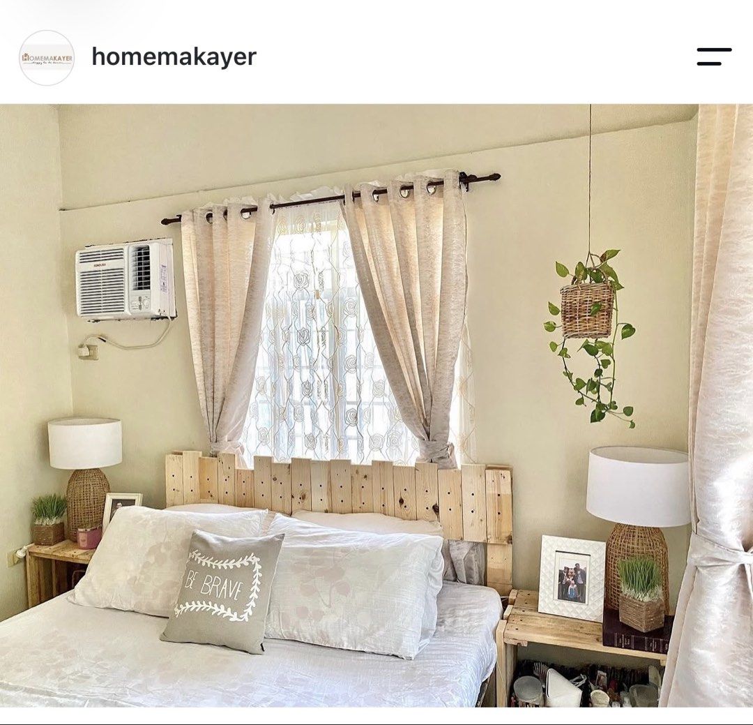 Beige Curtain (Category: Curtains & Blinds) located in Pasig City. Submitted by mrsmangahas19 (Listing ID 1462709779, Image 1). Description: Shade or Beige Curtains 53 x 86 inches 4pcs available .