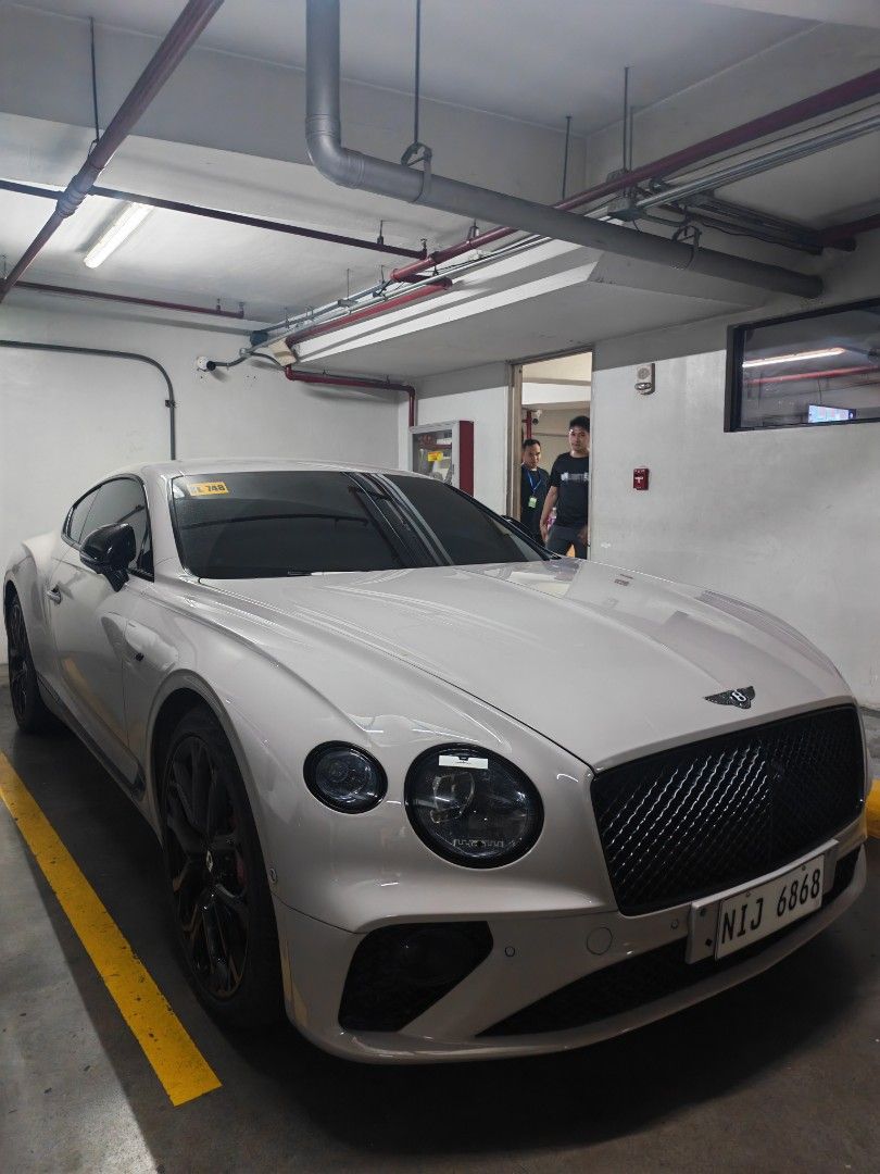 Bentley Continental GT Speed (A) (Category: Used Cars) located in Makati City. Submitted by yahj_takahashi (Listing ID 1462738170, Image 2). Description: bently continental gt speed 2023 midel good conditions no history of accident brand new condition 6k mileage only local unit 1st owner complete or/cr free transfer of ownership🤝 free 10,000 rfid/autosweep🤝 free full tank gas 🤝 09923040501.