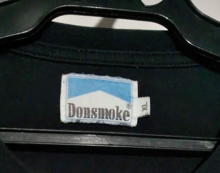 Big Print Rhinestone Graphic Don Smoke (Category: Tshirts & Polo Shirts ) located in Rizal, Mindoro Occidental. Submitted by thrift.finds_5103 (Listing ID 1462840608, Image 2). Description: Big Print Rhinestone Graphic Don Smoke Shirt Dimes: 24 x 31/ XL on tag Color Rate: 9/10 Location: Rizal Occidental Mindoro South Luzon Philippines 5103.