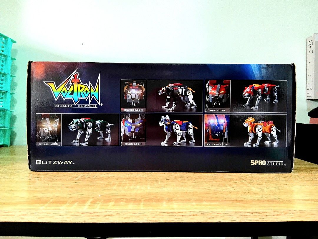 Blitzway 5Pro Studio Voltron (Category: Figurines & Statues) located in Valenzuela. Submitted by yen_taw (Listing ID 1462723730, Image 2). Description: Blitzway 5Pro Studio Voltron Mint in Box (opened for inspection only) Php 39,500.00 Bbb, Marulas Valenzuela City.