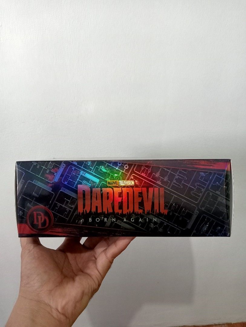 Blokees Daredevil (Category: Figurines & Statues) located in Muntinlupa City. Submitted by mcnigel84 (Listing ID 1462759941, Image 3). Description: - Daredevil Born Again Model Kit - 107 pieces total - Recommended for ages 14 and up - Features character in action poses on the box - Ideal for Marvel fans and collectors - Build your own Daredevil figure.