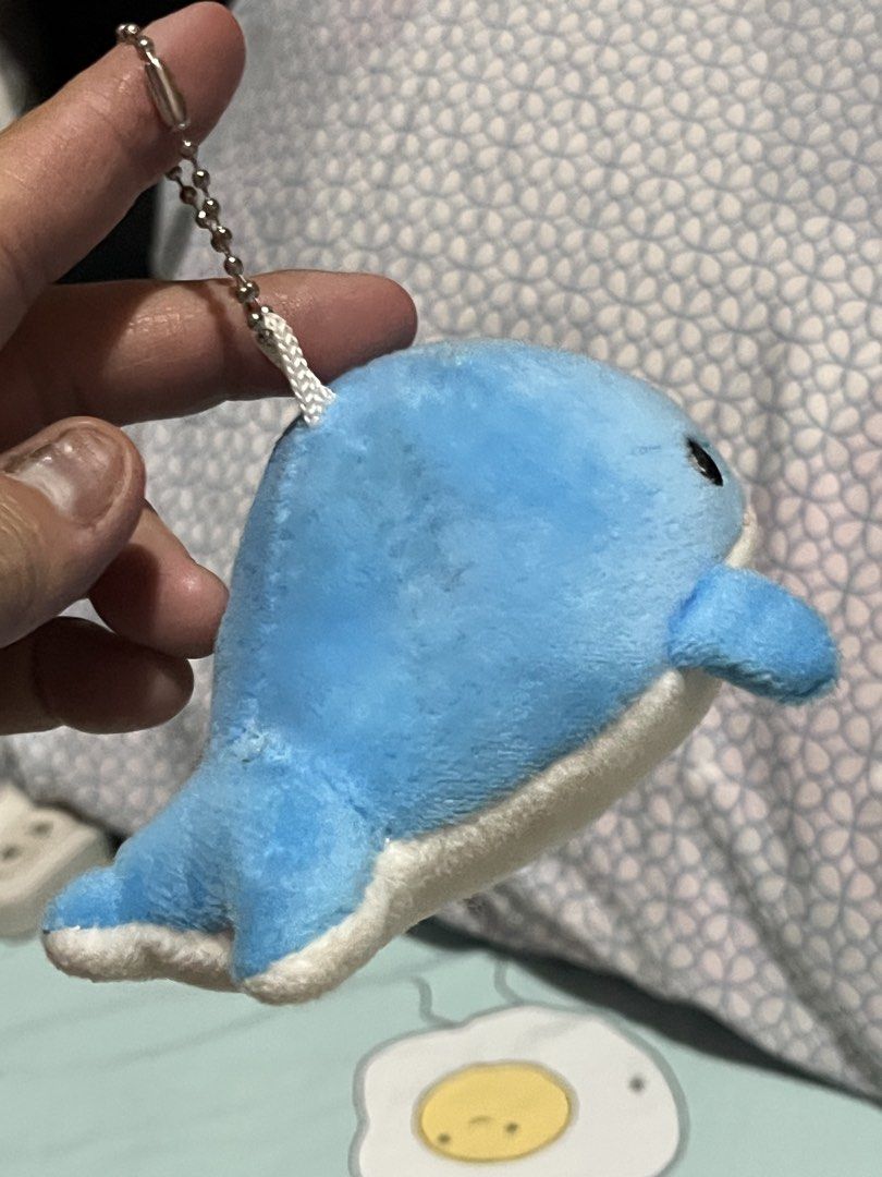 Blue whale bag charm (set) (Category: Luxury Accessories) located in Paranaque City. Submitted by bonsaiart (Listing ID 1462835623, Image 2). Description: Pre owned Good condition Selling as set 185( fixed)+ sf Payment first policy (gcash/ paymaya) Shipping ONLY (J&t) NO TO COD NO TO MEETUP NO TO COP (LBC) No breaking of set or bundle.