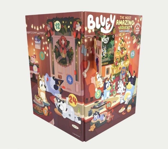 Bluey The Most Amazing Advent Book Bundle - PRE ORDER (Category: Children's Books) located in Manila. Submitted by irishsells (Listing ID 1462831240, Image 1). Description: Bluey Advent Calendar Book Bundle Make the countdown to Christmas extra special with 24 mini Bluey books—one to open each day, plus a special Christmas Eve story! ✨ 24 mini books + Christmas Eve story ✨ Perfect for little Bluey fans ✨ Reusable advent calendar PRE-ORDER NOW ✔️ 