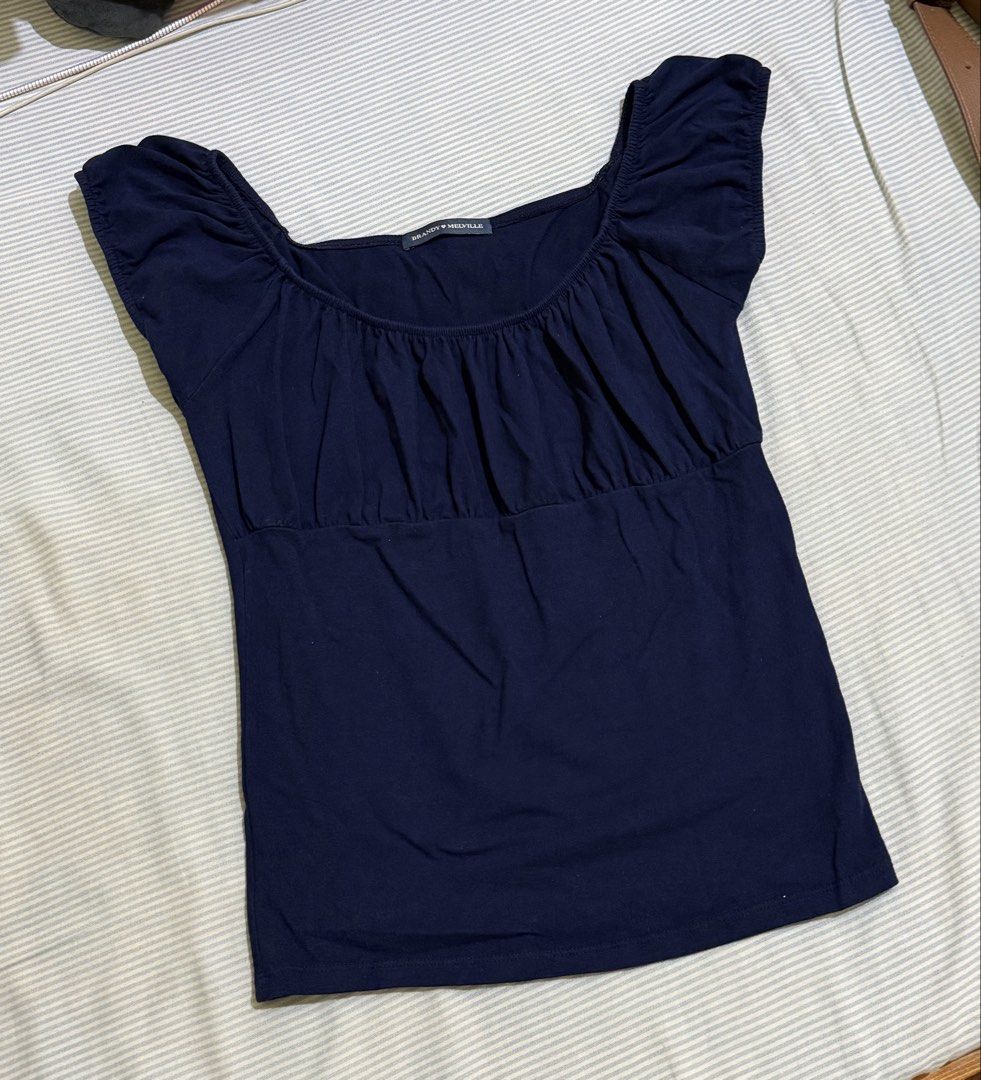 brandy melville casey top (Category: Others Tops) located in Balagtas. Submitted by lianne.lib (Listing ID 1462719366, Image 1). Description: -i bought this from here too but its too big on me :( - best fits small - still in good condition - stretchy - for reference in last pic im xs-s and maluwag sya - repost ! -FIXED PRICE.