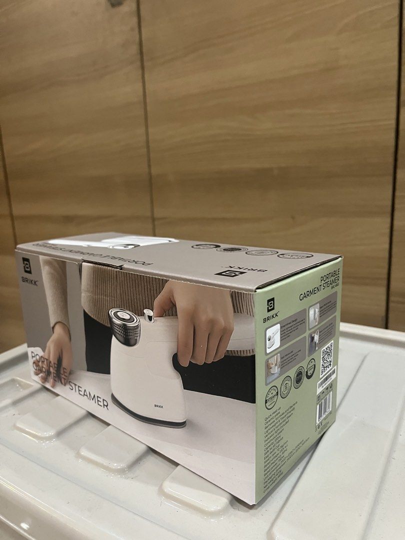 BRIKK Portable Garment Steamer BRC-6802 (Category: Irons & Steamers) located in Manila. Submitted by jericho_chan (Listing ID 1462722494, Image 3). Description: - BRIKK BRC-6802 Portable Garment Steamer - Ideal for quick touch-ups and steaming clothes - Versatile: can steam vertically or horizontally - Compact and easy to use - Leaves clothes looking fresh and wrinkle-free.
