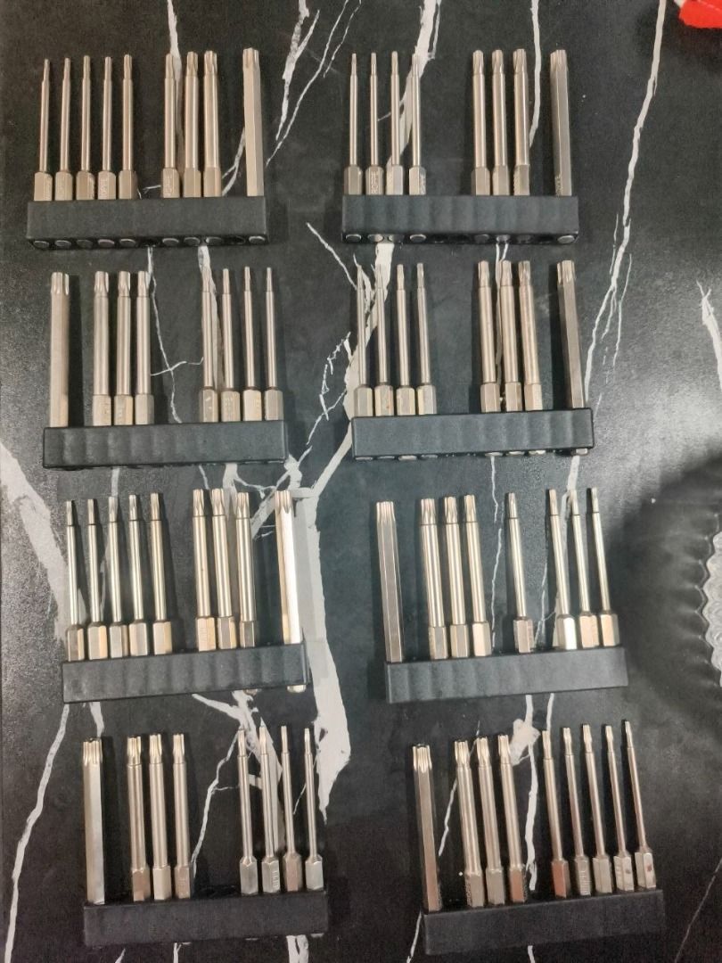 BROPPE Power Driver Bits (TAKE ALL) (Category: Home Improvement Tools & Accessories) located in Pasig City. Submitted by randomstuffs23 (Listing ID 1462785707, Image 2). Description: BROPPE Power Driver Bits may mga kulang nasa pic as is for lalamove or pick up.