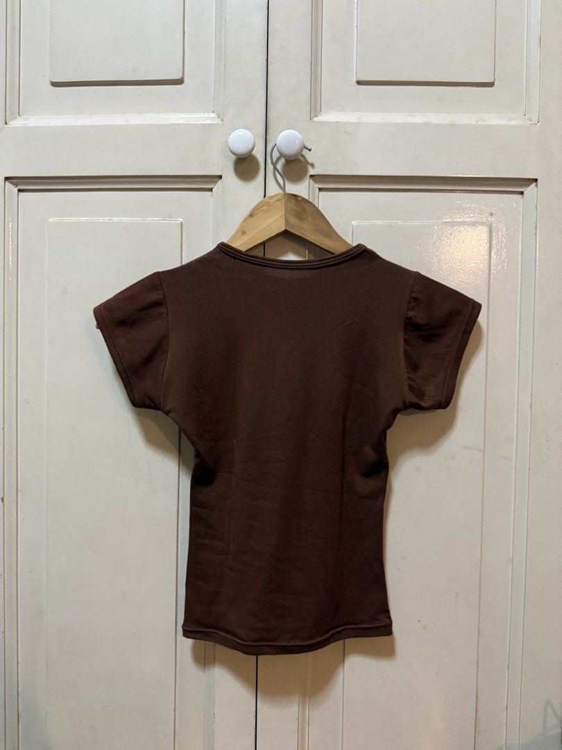 Brown Top (Category: Shirts) located in Quezon City. Submitted by kg.cart (Listing ID 1462803058, Image 2). Description: .