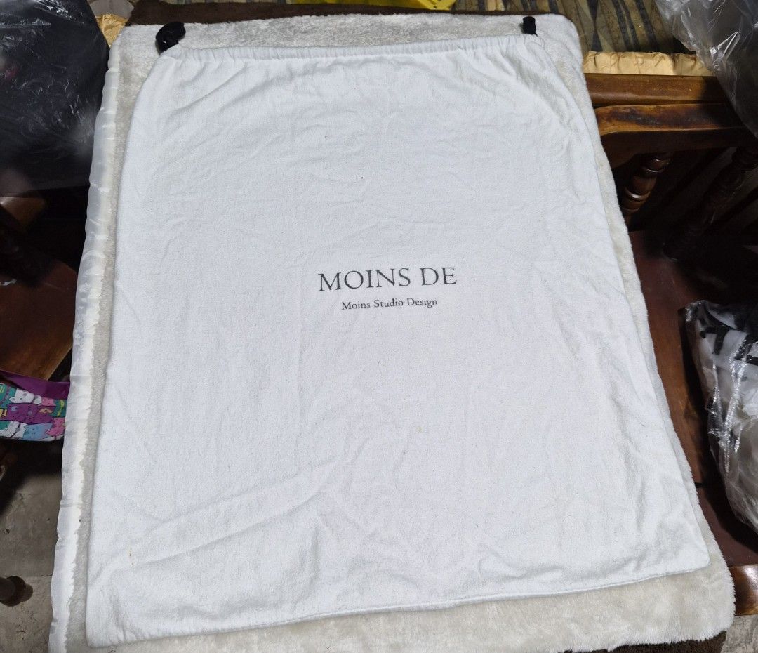Bundle dust bag - Prada, Longchamp, Moins De Dust Bags (Category: Baby Monitors) located in Mandaue City. Submitted by chuchi152615 (Listing ID 1462742738, Image 2). Description: - Bundle includes: 1 Prada dust bag, 1 Longchamp dust bag, 1 Moins Studio Design dust bag. - Ideal for protecting your handbags and other accessories. - Keeps your items safe and dust-free. - Measurements available in photos. - Great for storage needs..