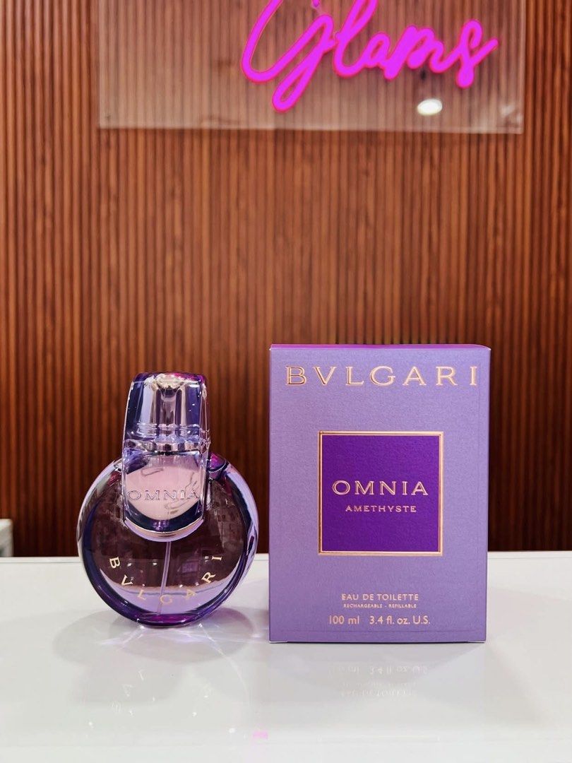 BVLGARI Omnia Amethyste (Category: Fragrance & Deodorants) located in Bulacan. Submitted by shopwithme_23 (Listing ID 1462686311, Image 1). Description: •from Canada🇨🇦 •EDT •100ml ₱6,300 onlyyy!!! Retails for 7k-10k.
