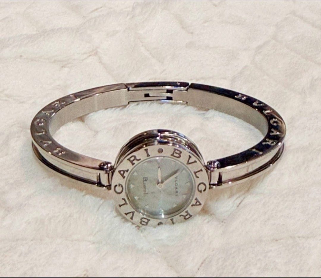 Bvlgari Watch (Category: Luxury Watches) located in Quezon City. Submitted by liezl.marie (Listing ID 1462831000, Image 3). Description: A stainless steel Bv/gar! B.zero1 bangle watch with an engraved bezel and a mother-of-pearl dial. - For small to mediun wrist only 44,500 Open for layaway. Disclaimer: We are not affiliated, associated, authorized, endorsed by or in any way officially connected with any other company or luxury brand. All copyrig