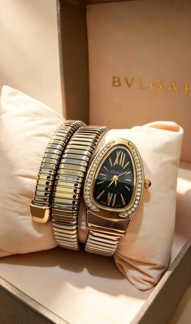 BVLGARI WATCH WOMAN (Category: Luxury Watches) located in Manila. Submitted by _louisse (Listing ID 1462866069, Image 2). Description: NO ISSUE GOOD AS NEW NO SCRATCH WITH BOX AND BAG NEGOTIABLE PRICE FOR SURE BUYER.