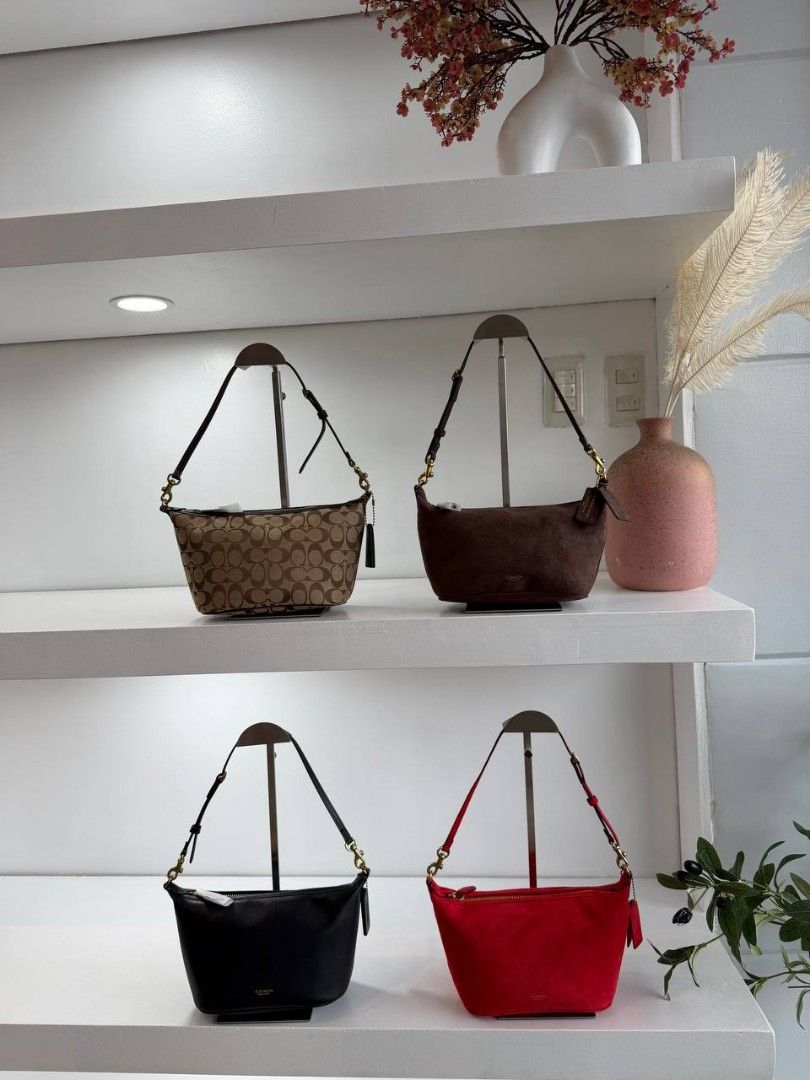 C Demi Shoulder Bag (Category: Shoulder Bags) located in Manila. Submitted by whimsy.finds (Listing ID 1462868779, Image 1). Description: Size: 25x14cm Payment first basis via Gcash / Maribank / Maya Ship via JNT ONLY *No rush shipping *Open for bulk order.