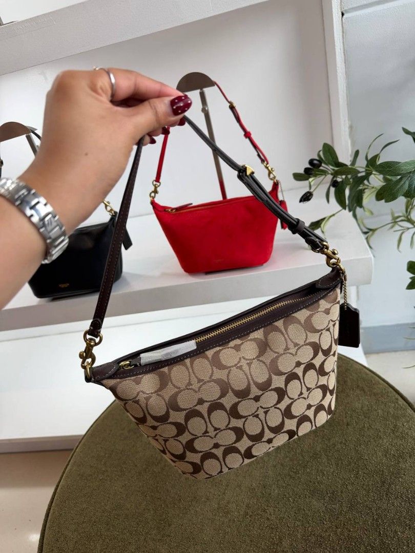 C Demi Shoulder Bag (Category: Shoulder Bags) located in Manila. Submitted by whimsy.finds (Listing ID 1462868779, Image 2). Description: Size: 25x14cm Payment first basis via Gcash / Maribank / Maya Ship via JNT ONLY *No rush shipping *Open for bulk order.