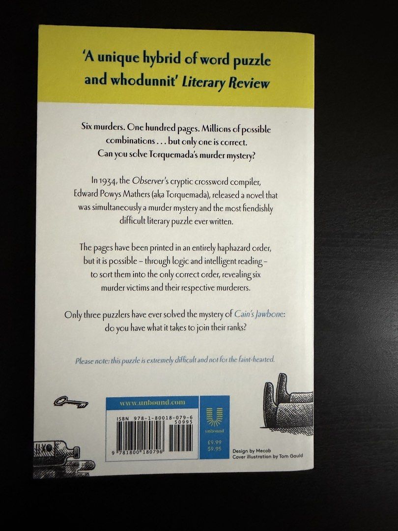 Cain’s Jawbone- Torquemada (Category: Storybooks) located in Binan City. Submitted by lv510 (Listing ID 1462803483, Image 2). Description: Fully Booked price: 725.