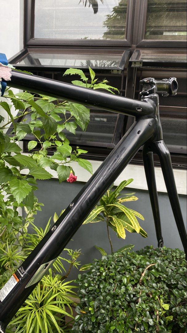 Cannondale CAAD12 Frameset (Category: Bicycles) located in Santa Rosa. Submitted by lif3behindbars (Listing ID 1462803950, Image 2). Description: For Sale: Cannondale CAAD12 Black Inc Frameset Size50 Aksium Wheels Bundle with Mavic Aksium Wheels: 22k CAAD12 size50 - In good condition - BB30A BB shell (BB30 bearings included) - Some scratches, signs of usage, slammed fork - Will include stem, C3 seatpost, and new C2 Carbon seatpost (Di2), new BB30