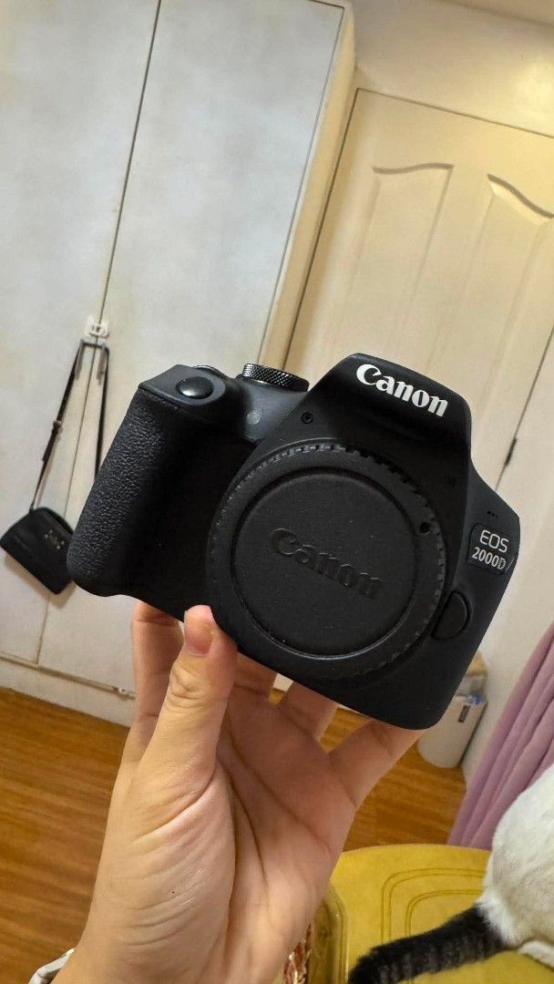 Canon EOS 2000D DSLR Camera with Kit Lens (Category: Cameras) located in Bacoor. Submitted by mmsibshoppe (Listing ID 1462869509, Image 3). Description: - Canon EOS 2000D DSLR Camera Body - Original Battery - Original Charger - Original Box - Ideal for beginner photographers - Ready for your next adventure!.