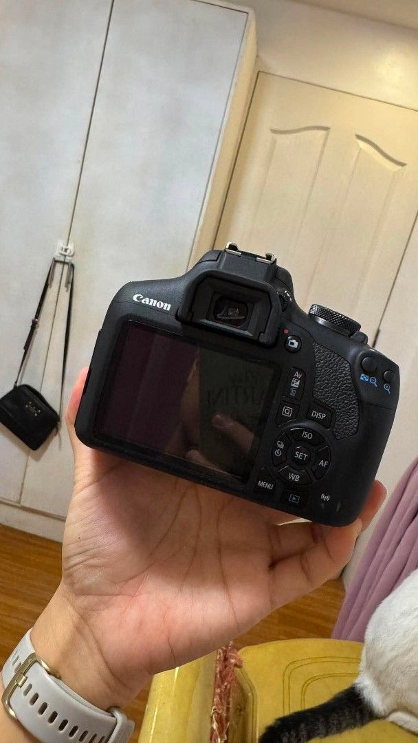 Canon EOS 2000D DSLR Camera with Kit Lens (Category: Cameras) located in Bacoor. Submitted by mmsibshoppe (Listing ID 1462869509, Image 2). Description: - Canon EOS 2000D DSLR Camera Body - Original Battery - Original Charger - Original Box - Ideal for beginner photographers - Ready for your next adventure!.