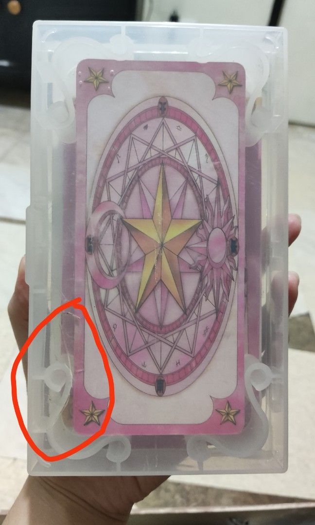 Cardcaptor Sakura Clow Cards - Sakura Card version (Category: Raw Singles) located in Paranaque City. Submitted by gamermoo (Listing ID 1462830103, Image 3). Description: FS: Cardcaptor Sakura Sakura Cards ✨ with manual (taped on the case cover) ✨ base cards as shown in the anime (52 cards) with 3 pieces of Heart cards (from CCS Movie 1) ✨ Full sized cards - perfect for cosplays and tarot reading ✨ Yes, pwede niyo po gamitin to for tarot reading 