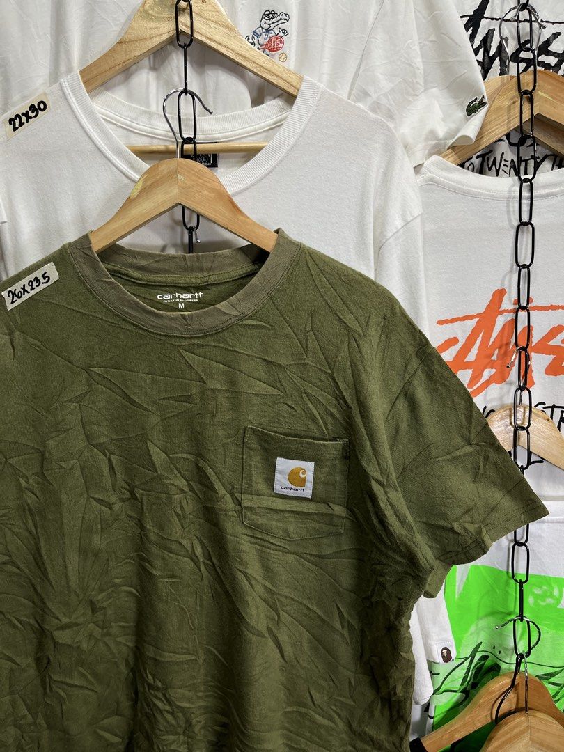 CARHARTT WIP POCKET TEE (Category: Formal Shirts) located in Manila. Submitted by aldrenyap109491 (Listing ID 1462818467, Image 2). Description: 💎CARHARTT WIP HEAVY CLOTH (POCKET TEE) 🔳CONDITION:9.7/10 EXCELLENT 🔳COLOR RATE:9.7/10 🔳DIMENSION:26X23.5 🔳BEST FIT: XL 🔳MOP:GCASH/CASH 🟥ISSUE: ❌❌NEED WASH (FRESH FROM BALE) MINE:₱900 (FREE SHIPPING) (AUTOMATICALLY YOURS) 📍 POBLACION PUROK 5 KOLAMBUGAN LDN (9207).