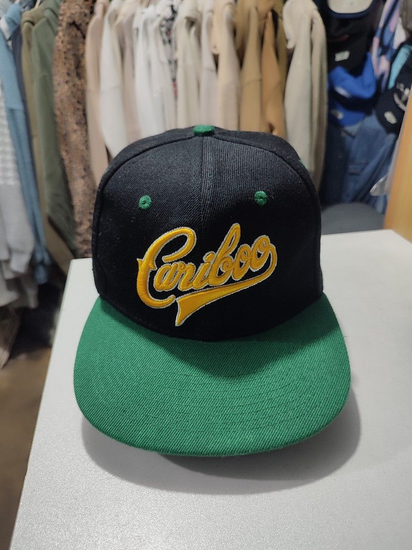 Cariboo Beer Snapback Cap Black Green One Size (Category: Caps & Hats) located in Manila. Submitted by momofunodos (Listing ID 1462811768, Image 1). Description: ALL ITEMS ARE PRE-LOVED ✅Bale source. ✅Ukay thrifted. ✅Manage your expectations these are ukay.( dont expect crispy as new) ✅ Colors may different in person due to camera lens and lights. ✅ There's a sign of usage in every item ✅ Small stain washable stain are normal in ukay we do not co