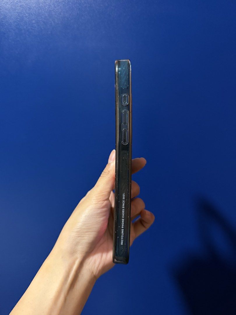 Casetify 16 Pro Max (Category: Cases & Sleeves) located in Mandaluyong City. Submitted by ghailecruz (Listing ID 1462781942, Image 3). Description: Tokyo/ Japan blue - ordered online Magsafe P1000 only With peeled print on the right 📍Mandaluyong; Lalamove ready.