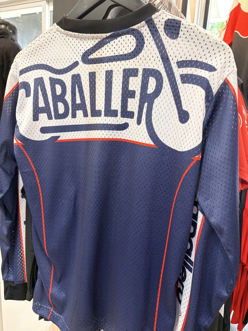 CB LONGSLEEVE BIKE BLUE (Category: Tshirts & Polo Shirts ) located in Manila. Submitted by beacerbito (Listing ID 1462706882, Image 2). Description: Unisex • Cotton • Caballero Design • Available in different sizes • Brand new Clean and comfortable Caballero shirt, perfect for everyday wear or riding..