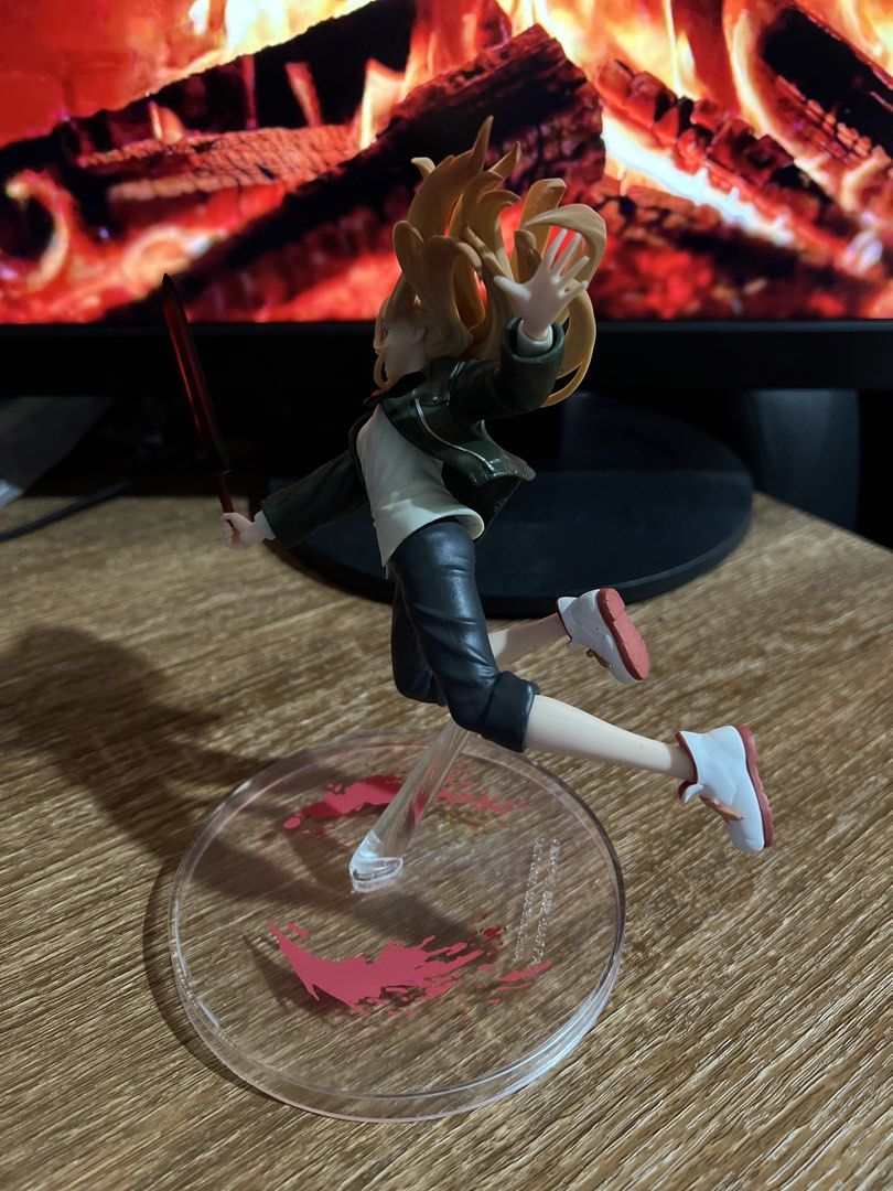 Chainsaw Man Power Figure with Stand and Weapon (Category: Figurines & Statues) located in Davao. Submitted by ajonlineshop.24 (Listing ID 1462720007, Image 3). Description: - Chainsaw Man Power Figure - Includes clear stand with red splatter effects - Comes with her signature weapon - Highly detailed sculpt for hair and outfit - A must-have for any Chainsaw Man fan!.