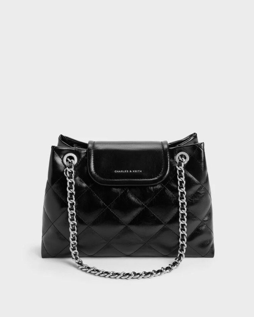 Charles and Keith Apfra Quilted Shoulder Bag (Category: Shoulder Bags) located in Taguig. Submitted by poshcity (Listing ID 1462833354, Image 3). Description: ✨PLEASE MAKE READING A HABIT✨ INCLUSIONS: ✨: With Tag ✨: 12 inches ✨: What you see is what you get ✨: Manage your expectations. Items are all MPO/Mall Pull Out — ✔️: Sure buyers only should fill up the form, No form No item. ✔️: Payment first policy. No COD & COP. .