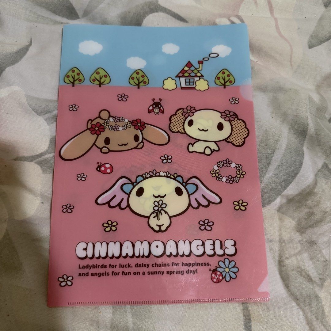 Cinnamoroll Cinnamoangels Folder (Category: Stationery & School Supplies) located in Cabanatuan. Submitted by mimi.hub (Listing ID 1462696056, Image 1). Description: will be shipped by my proxy.