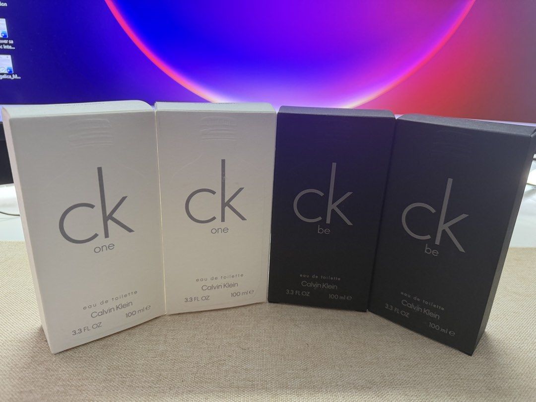 CK one and CK Be (Category: Fragrance & Deodorants) located in Bulacan. Submitted by karisma_noverra (Listing ID 1462843969, Image 2). Description: Brand new and authentic.