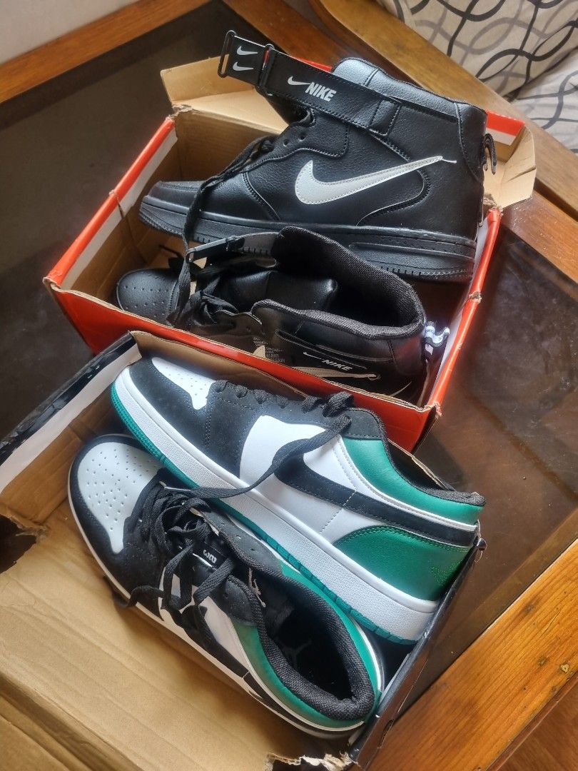 Class A size 9.5 shoes (Category: Sneakers) located in Caloocan City. Submitted by maumau.247 (Listing ID 1462683189, Image 2). Description: class A size 9.5 US mens shoes... take all for 1400.