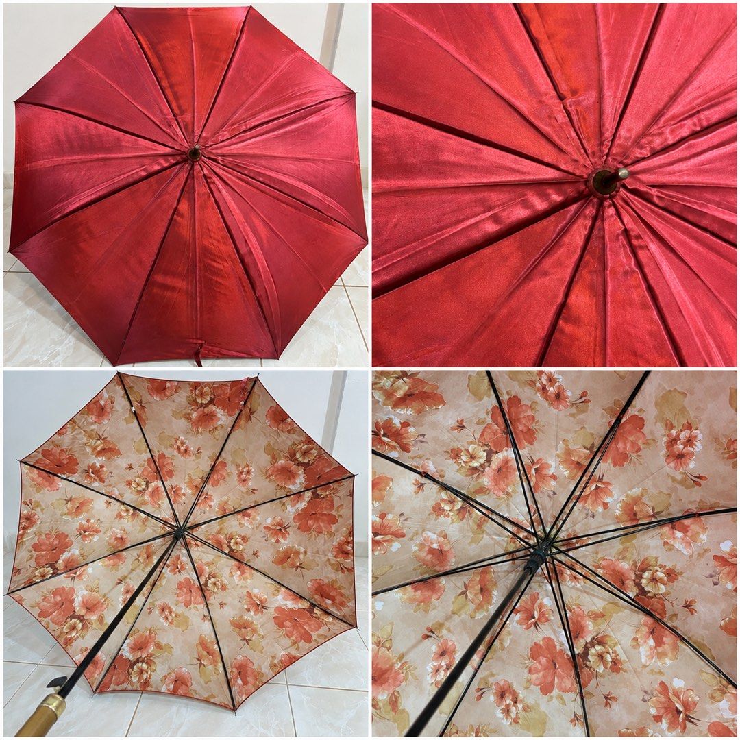 classic long umbrella with a glossy solid red exterior (Category: Umbrellas) located in San Fernando. Submitted by dntjapansurpluselyu (Listing ID 1462759712, Image 1). Description: .