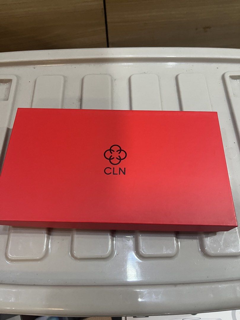 CLN Beige Monogram Wallet in Red Box (Category: Wallets & Card holders) located in Manila. Submitted by jericho_chan (Listing ID 1462726265, Image 2). Description: - Beige CLN wallet with all-over monogram pattern. - Comes in a red gift box. - Ideal for organizing cards and cash..