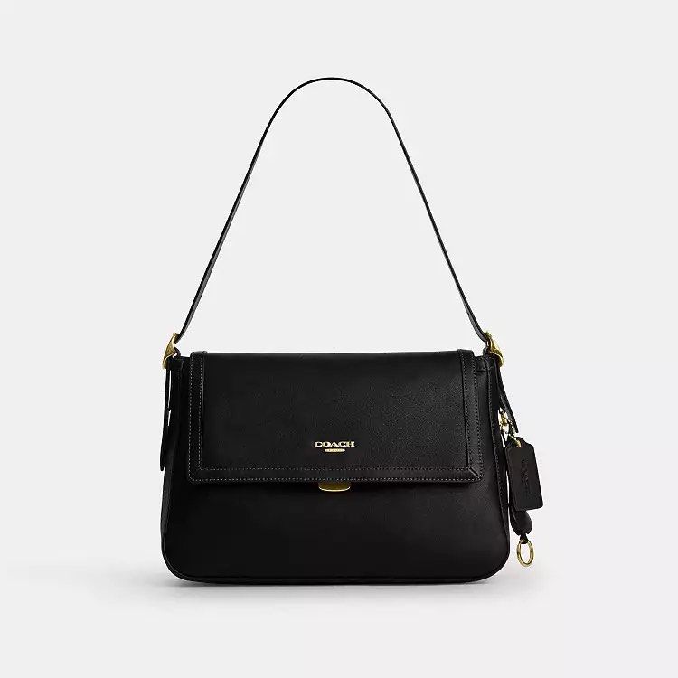 Coach Etta Flap Bag in Black 💖 (Category: Shoulder Bags) located in Manila. Submitted by the.real.love.elle (Listing ID 1462682327, Image 2). Description: ✈️ 2-6 weeks ETA 🚢 2-3 months ETA 🛒 Pre order 💌 DM for inquiries and orders Love, Elle is not affiliated with the brands mentioned. All rights and trademarks are the property of their respective owners. No sponsorship, endorsement, or property infringement is intended; all brand names and l
