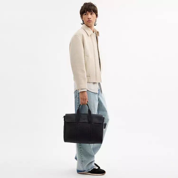 Coach Sullivan Portfolio Brief (Category: Briefcases) located in Manila. Submitted by the.real.love.elle (Listing ID 1462692575, Image 2). Description: ✈️ 2-6 weeks ETA 🚢 2-3 months ETA 🛒 Pre order 💌 DM for inquiries and orders Love, Elle is not affiliated with the brands mentioned. All rights and trademarks are the property of their respective owners. No sponsorship, endorsement, or property infringement is intended; all brand names and logos