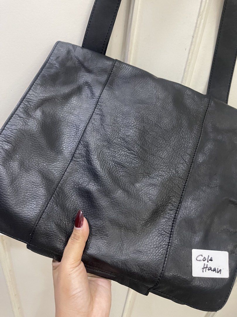 Cole Haan leather bag (Category: Announcements) located in Manila. Submitted by handpickedcloths (Listing ID 1462849880, Image 1). Description: .