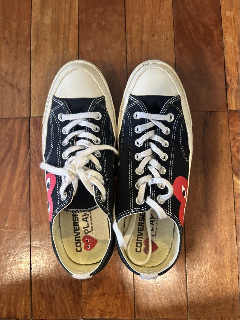 Converse CDG (US 9) (Category: Casual Shoes) located in Muntinlupa City. Submitted by alabang__thrift (Listing ID 1462766144, Image 2). Description: With box Purchased in usa.