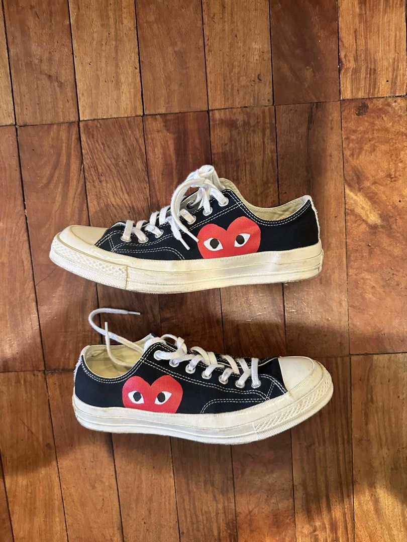 Converse CDG (US 9) (Category: Casual Shoes) located in Muntinlupa City. Submitted by alabang__thrift (Listing ID 1462766144, Image 1). Description: With box Purchased in usa.