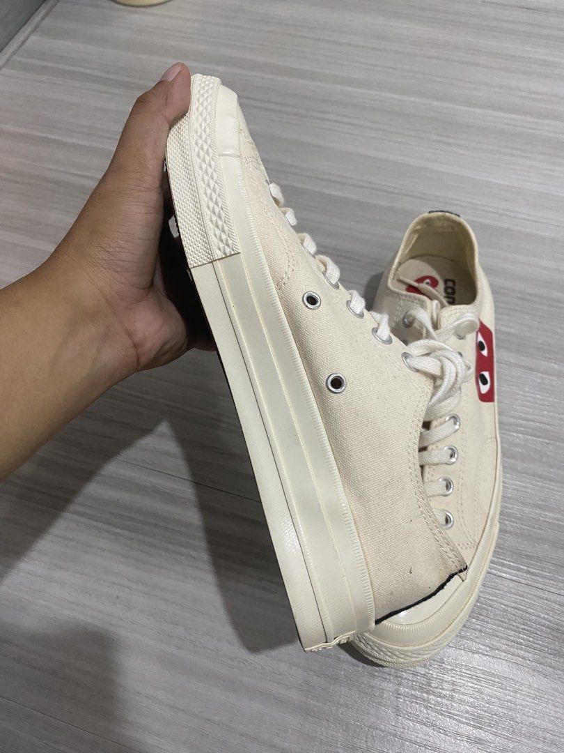 Converse x cdg play (Category: Casual Shoes) located in Manila. Submitted by vizcarrach03925 (Listing ID 1462797339, Image 3). Description: .