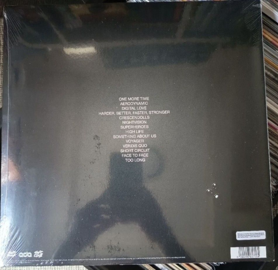 Daft Punk - Discovery - 2LP/Gatefold (Category: Vinyls) located in Manila. Submitted by jhenaloymerchandise (Listing ID 1462730798, Image 2). Description: Daft Punk - Discovery - 2LP/Gatefold (Brand New sealed made in Germany = ₱5,500.