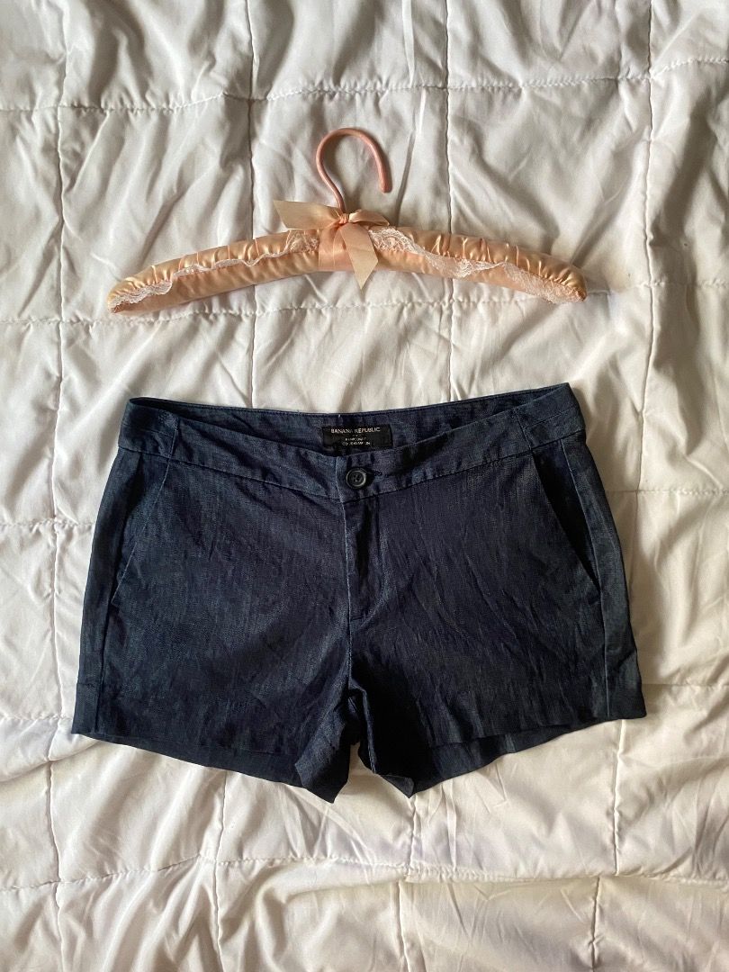 Dark Wash Denim Shorts (Category: Shorts) located in Laoag. Submitted by shop.kawes (Listing ID 1462687718, Image 1). Description: - Classic dark wash denim shorts - Features back pockets - Comfortable for everyday wear - Versatile: pairs easily with any top - Ideal for your summer wardrobe #branded #y2k .
