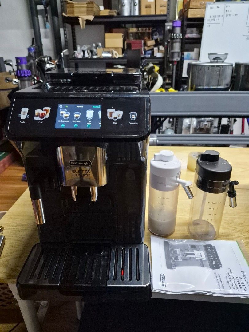 Delonghi Eletta explore (Category: Coffee Machines & Makers) located in Pulilan. Submitted by srtidon (Listing ID 1462865633, Image 1). Description: Used Fully functional.