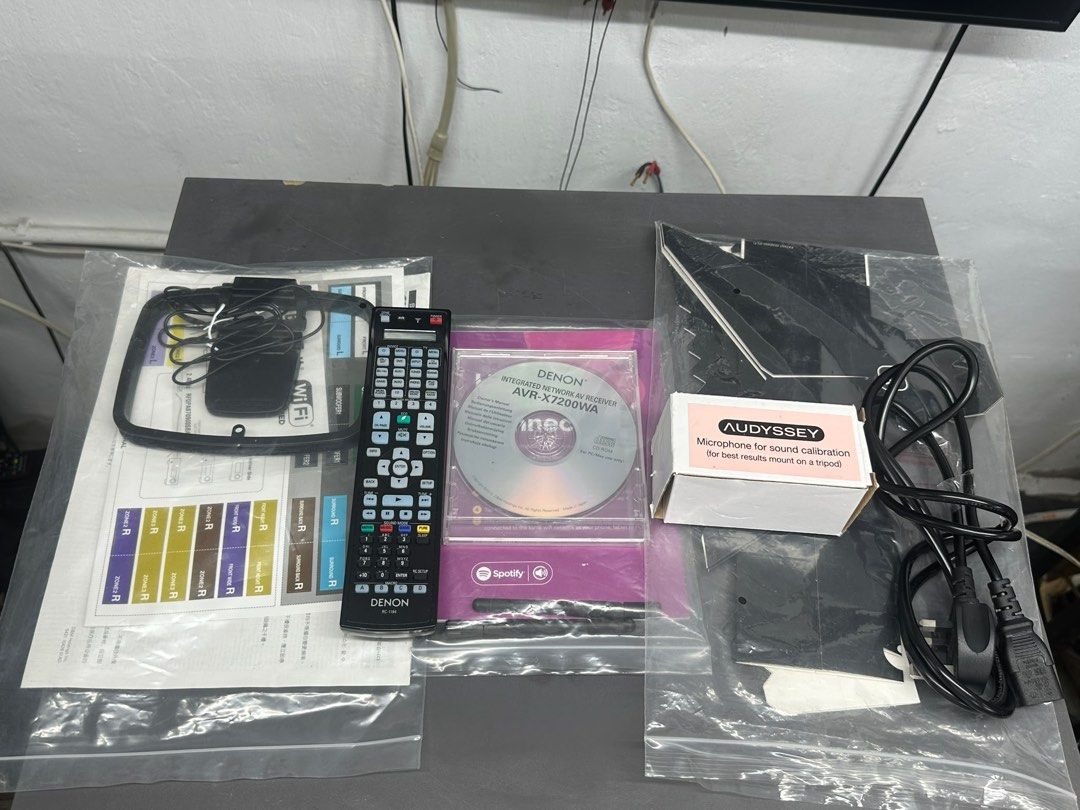 Denon AVR-X7200W 旗艦機全景聲 配件全齊 （分類：Soundbar、揚聲器、藍牙喇叭、耳擴）位於 Hong Kong。 由 tianyu234 提交（商品編號 1462773592，圖片 3）。簡介： Denon AVR-X7200W 旗艦機全景聲 配件全齊 全正常可試。