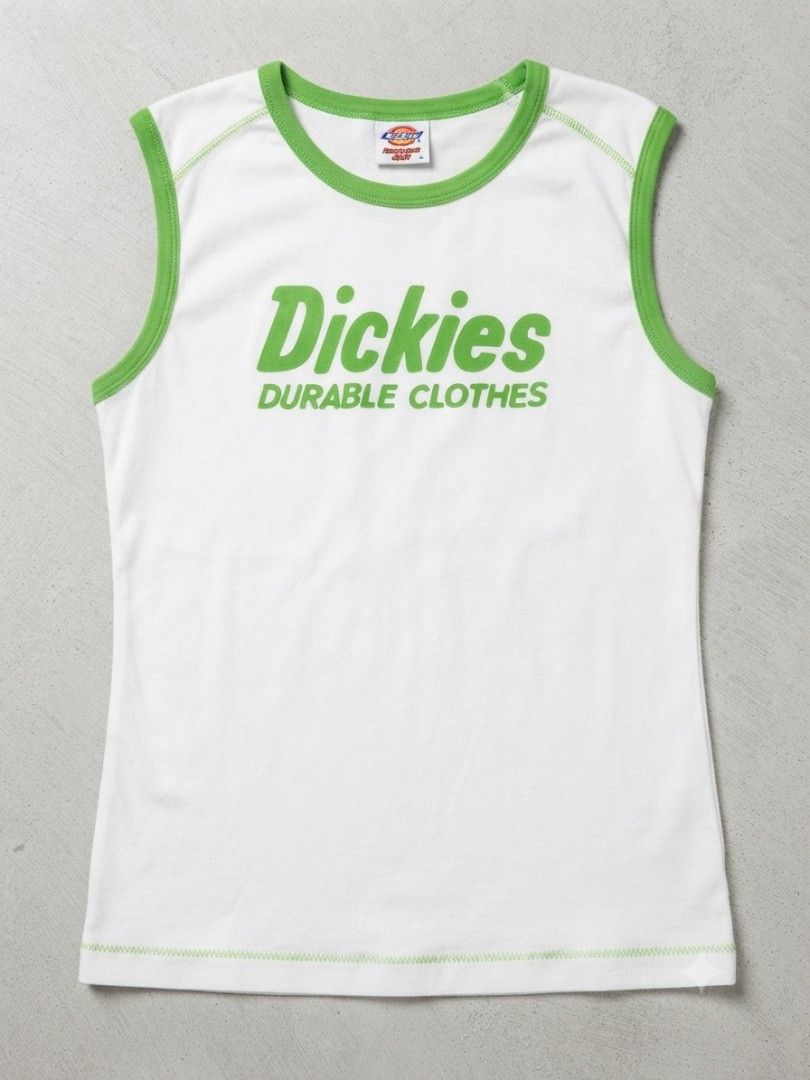 Dickies - Unisex tank top (Category: Sleeveless) located in Las Pinas. Submitted by dnbrbnt (Listing ID 1462723615, Image 1). Description: size small can fit for teens loc. las piñas.