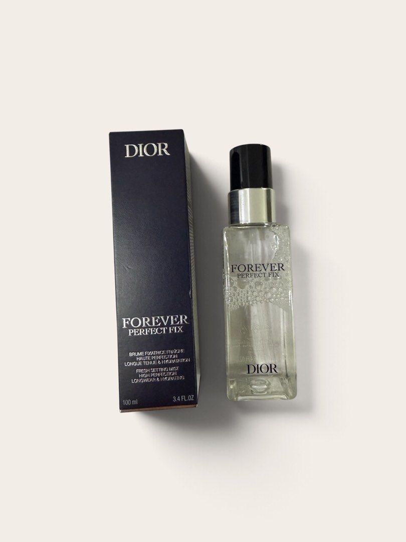 DIOR Forever Perfect Fix SRP₱3500 (Category: Makeup) located in Davao. Submitted by gr8stmom_melissa (Listing ID 1462766563, Image 1). Description: Fresh Setting Mist 100ml Unused Authentic.