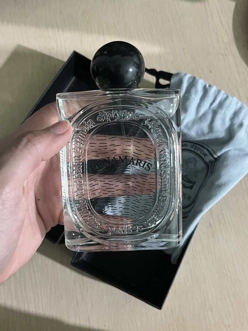 Diptyque L'Eau de Parfum 100ml (Category: Fragrance & Deodorants) located in Iloilo. Submitted by mncjrh (Listing ID 1462820100, Image 3). Description: - Original Diptyque L'Eau de Parfum (LUNAMARIS) - 100ml bottle - Natural spray - Comes with original box - Includes dust bag - You can scan the QR at the back for authenticity This is a bday gift for me, i just sprayed this for 5 times. but, didnt use it anymore since i dont like the scent when it