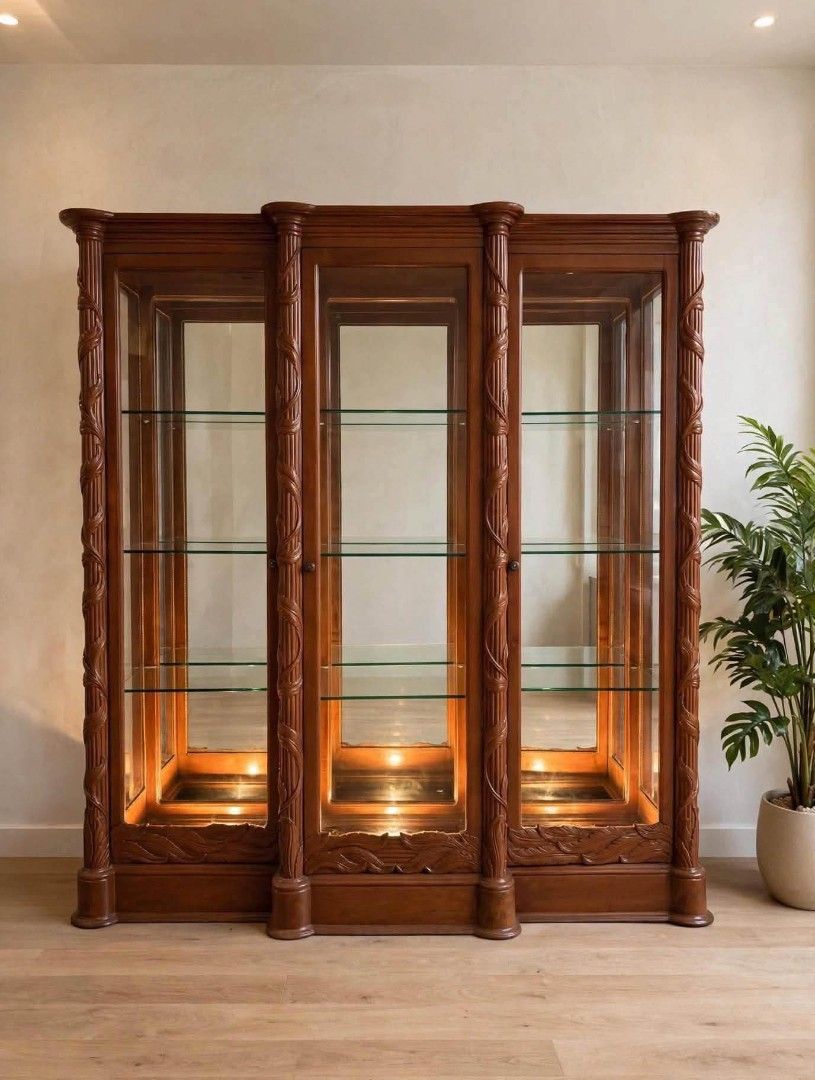 Display Cabinet (Category: Shelves, Cabinets & Racks) located in Meycauayan. Submitted by marygracecasimiro (Listing ID 1462699163, Image 1). Description: available Big And elegant display cabinet almost new condition from: Italy.
