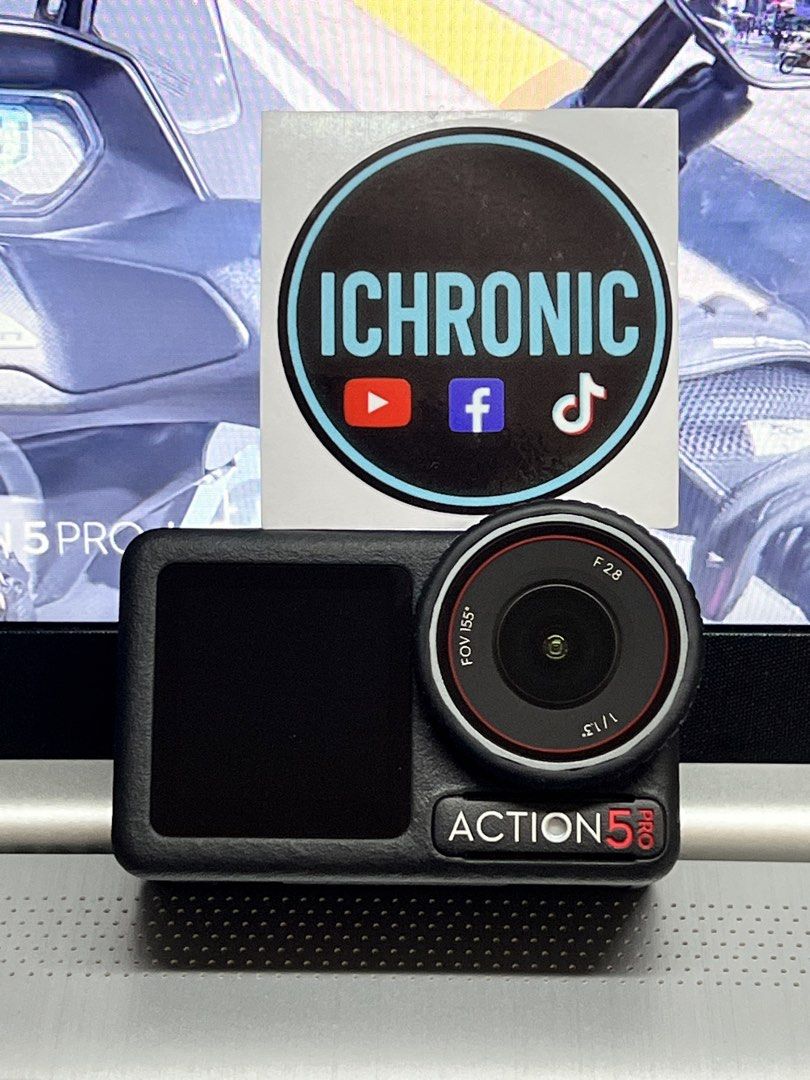 DJI Osmo Action 5 Pro ₱17,500 only! (Category: Cameras) located in Pasig City. Submitted by ichronicshop (Listing ID 1462773265, Image 2). Description: DJI Osmo Action 5 Pro ₱17,500 only! 6 months old. used only a couple times. still looks and feel brand new. complete standard combo package ₱17,500 only! Rosario, Pasig pick-up #DJI #DJIOsmoAction5Pro #ActionCamera #iChronicShop . ..